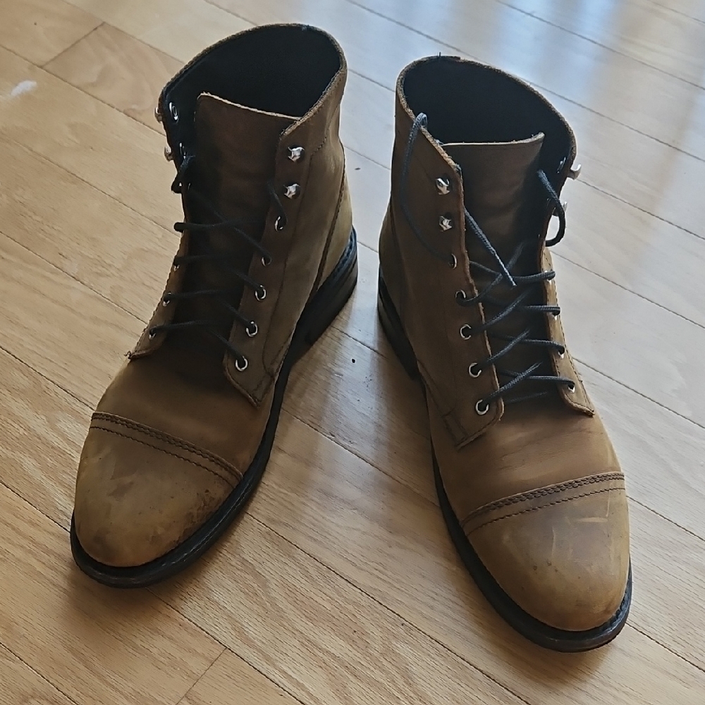 Thursday Boot Company Tan Leather Boots